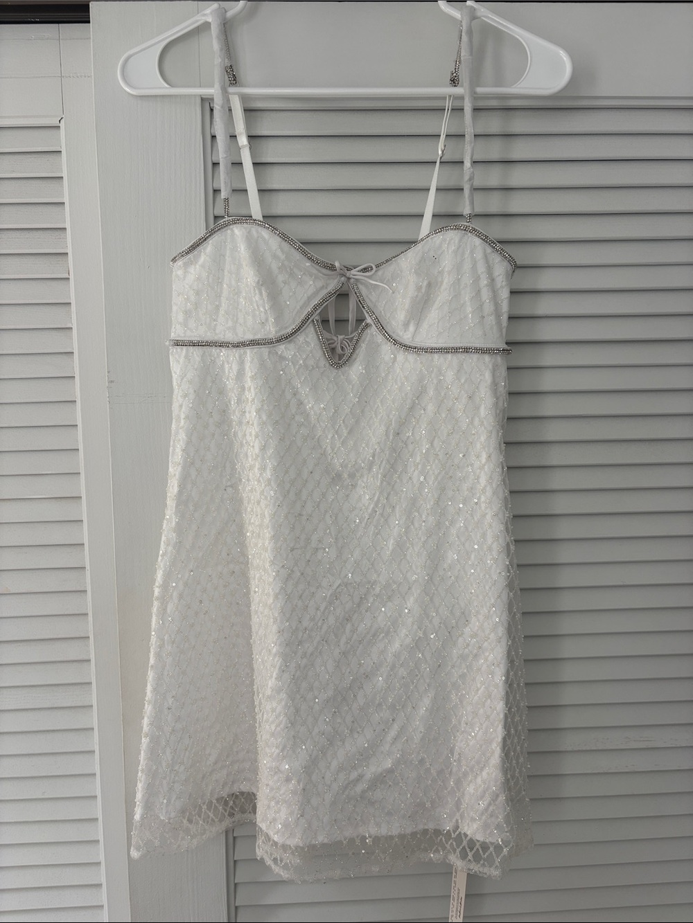 For Love and Lemons Glitter Slip Dress